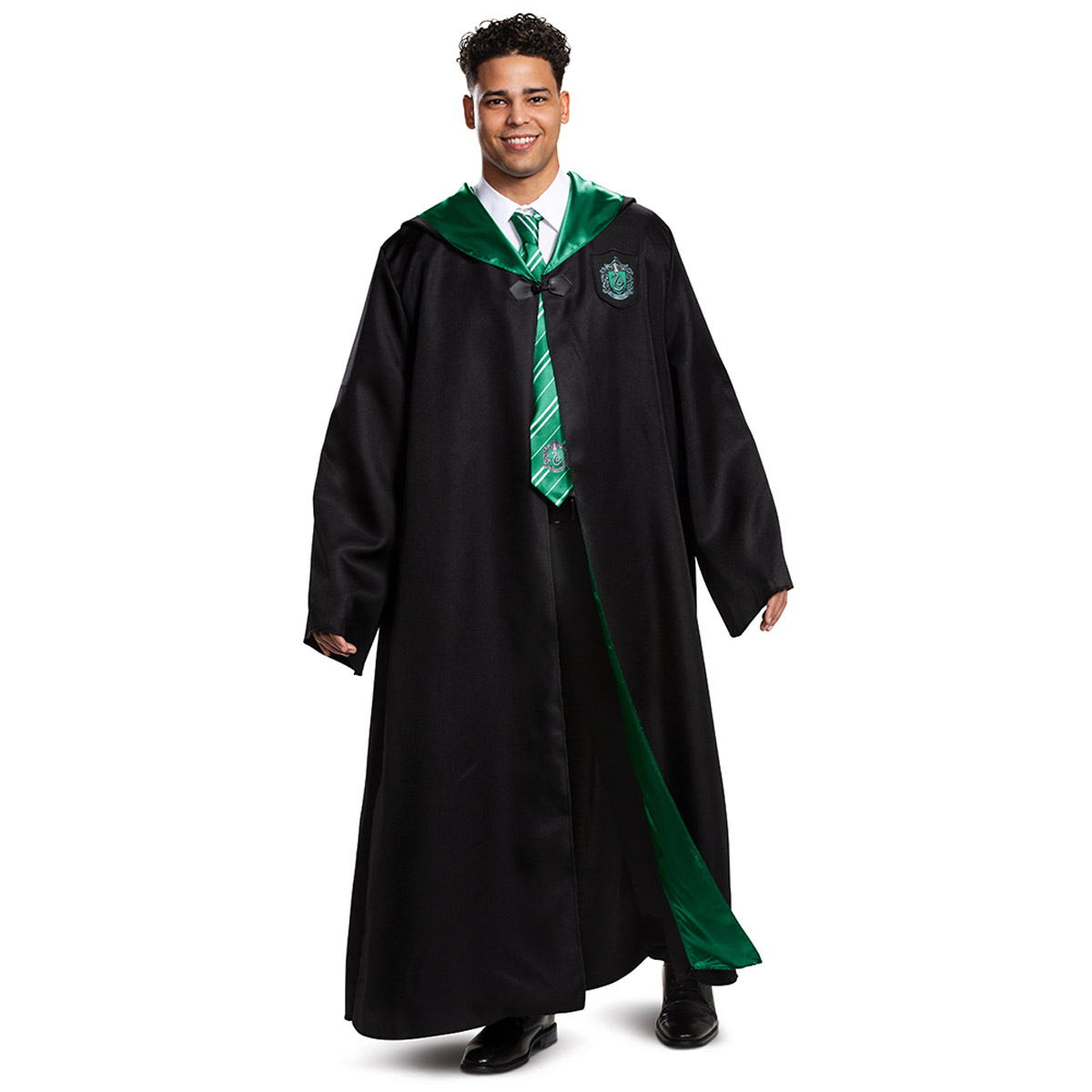 HARRY POTTER DELUXE SLYTHERIN ROBE FOR ADULTS