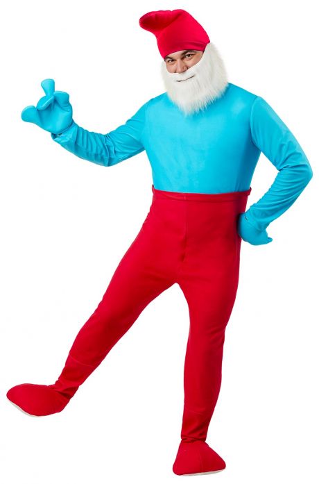 DELUXE PAPA SMURF COSTUME FOR MEN