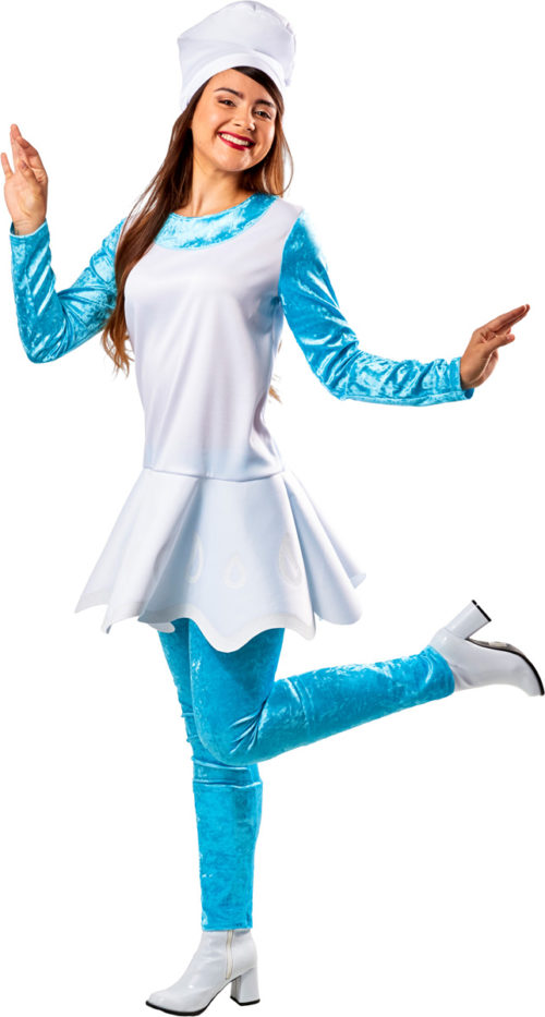 DELUXE SMURFETTE COSTUME FOR WOMEN