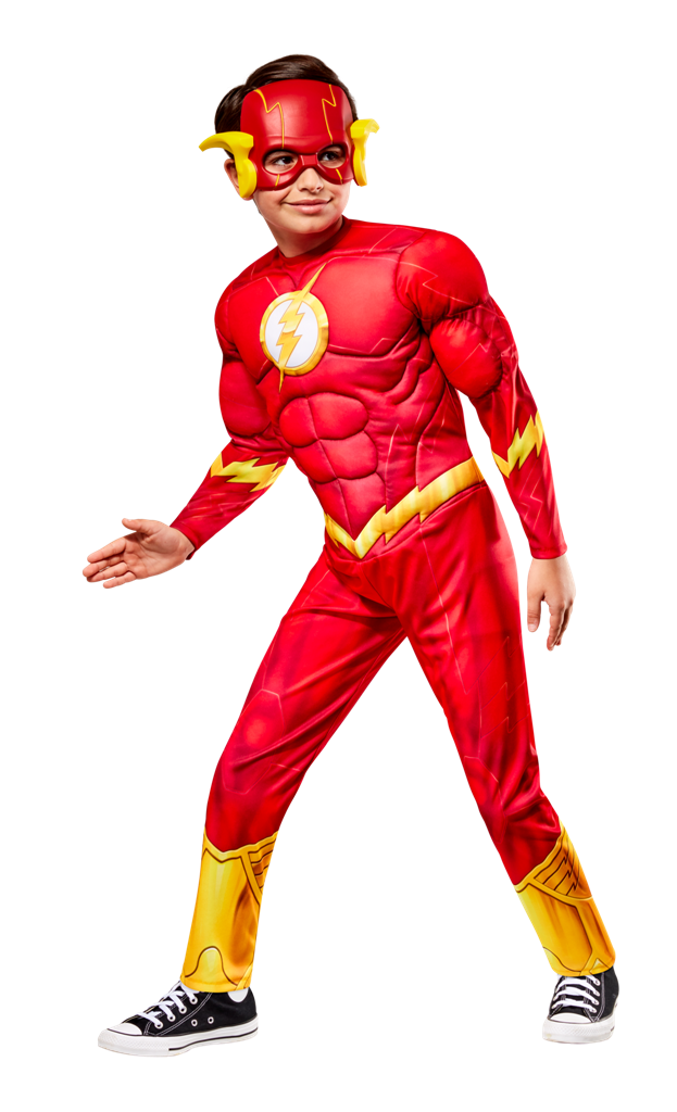 DELUXE MUSCLE CHEST FLASH COSTUME FOR BOYS