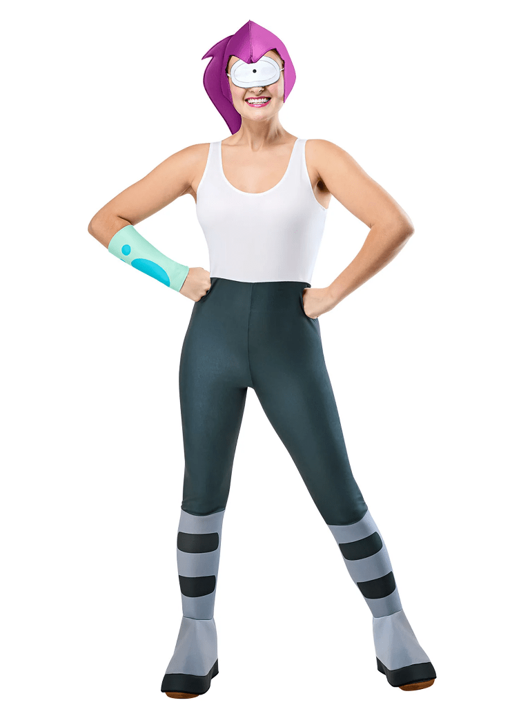 FUTURAMA DELUXE LEELA COSTUME FOR WOMEN
