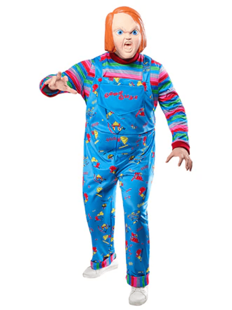 CHILD'S PLAY DELUXE CHUCKY COSTUME FOR PLUS MEN