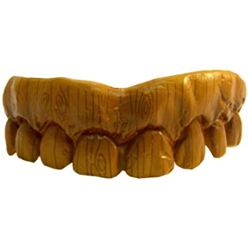 GEORGE WASHINGTON WOODEN COSTUME TEETH