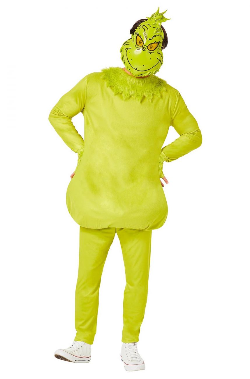 DR. SEUSS DELUXE GRINCH COSTUME FOR MEN