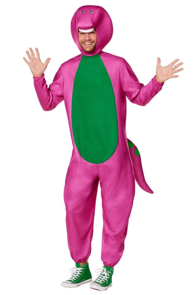 BARNEY COSTUME FOR ADULTS