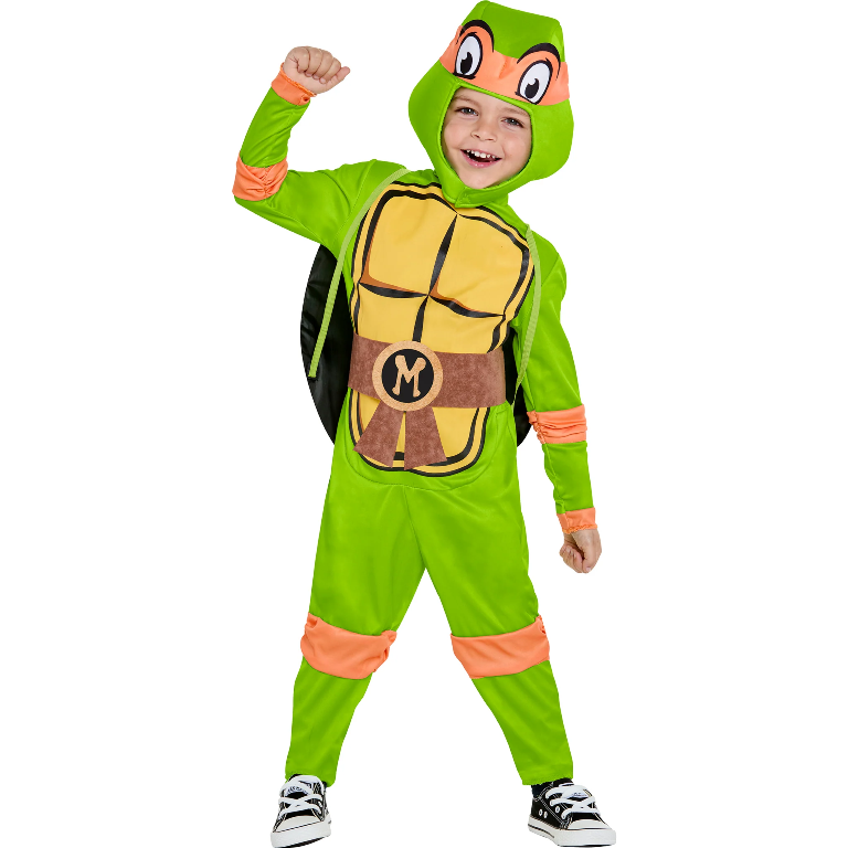 TEENAGE MUTANT NINJA MICHELANGELO BOY'S COSTUME