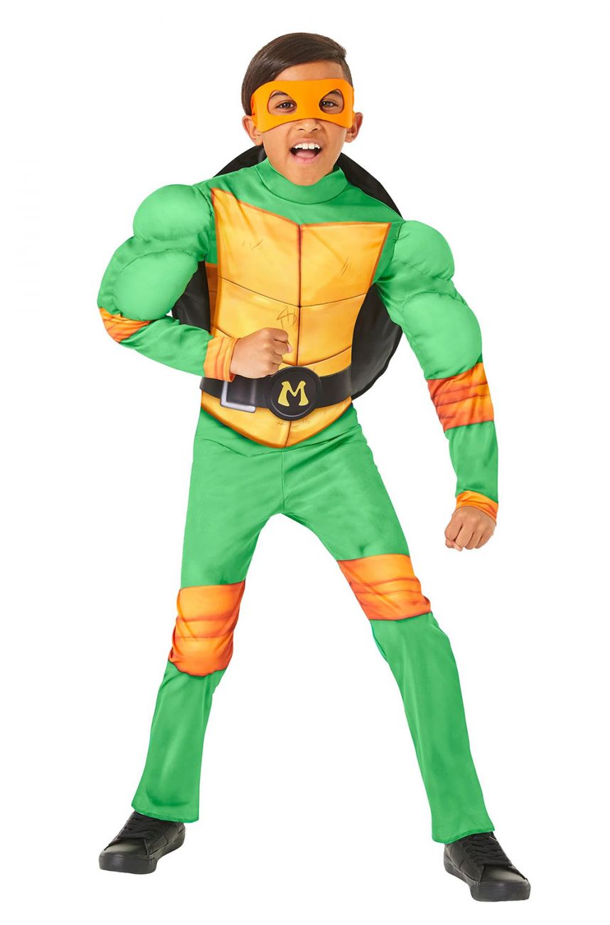 TEENAGE MUTANT NINJA MICHELANGELO COSTUME FOR BOYS