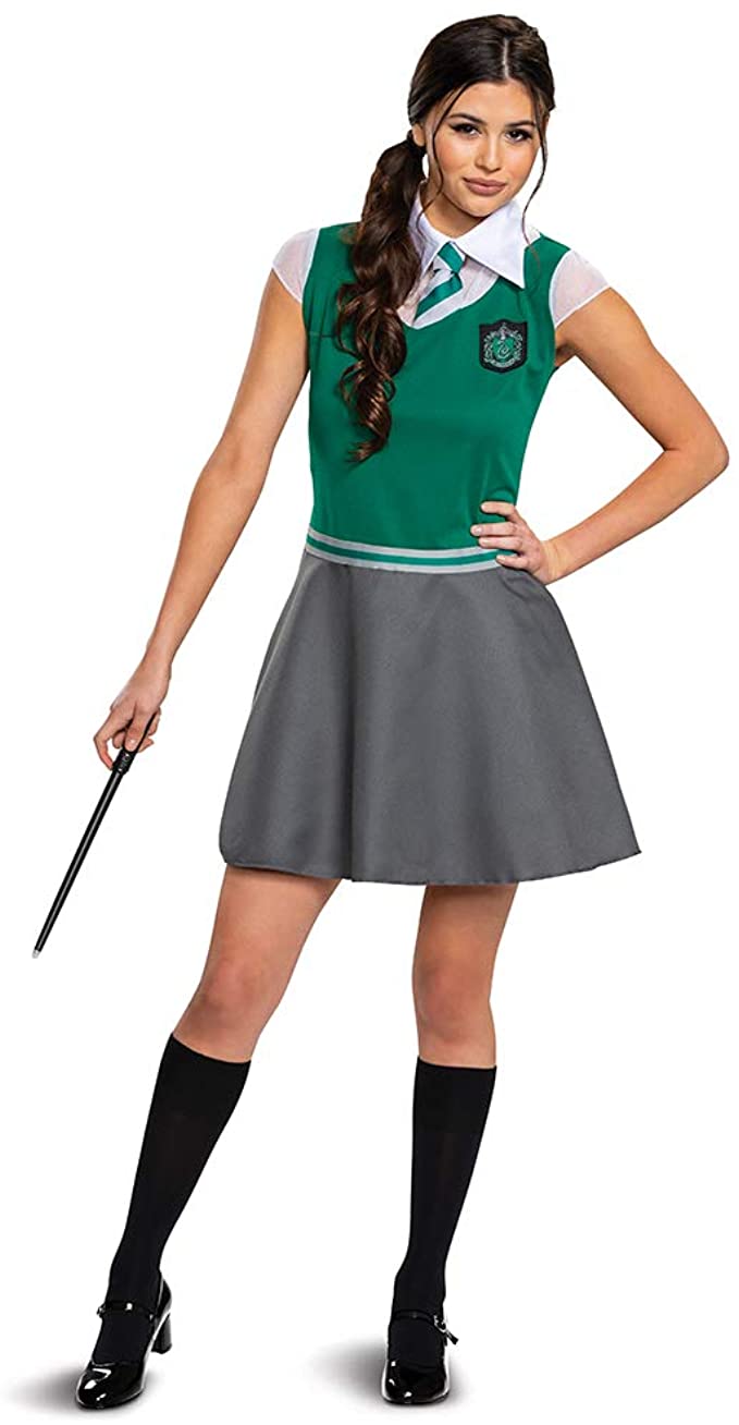 HARRY POTTER SLYTHERIN STUDENT DRESS FOR WOMEN