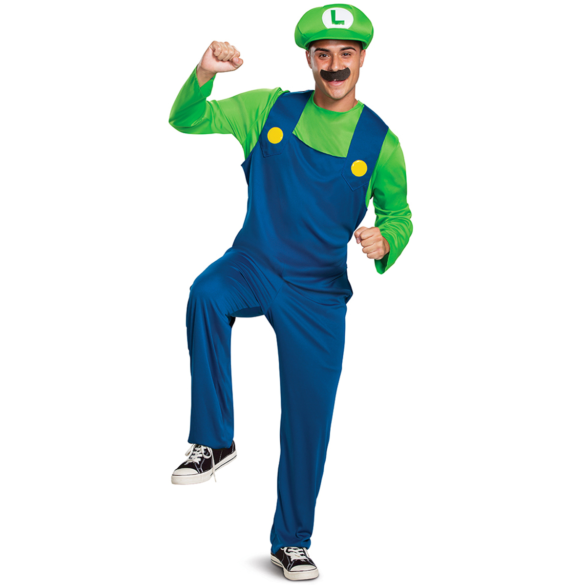 CLASSIC LUIGI COSTUME FOR MEN