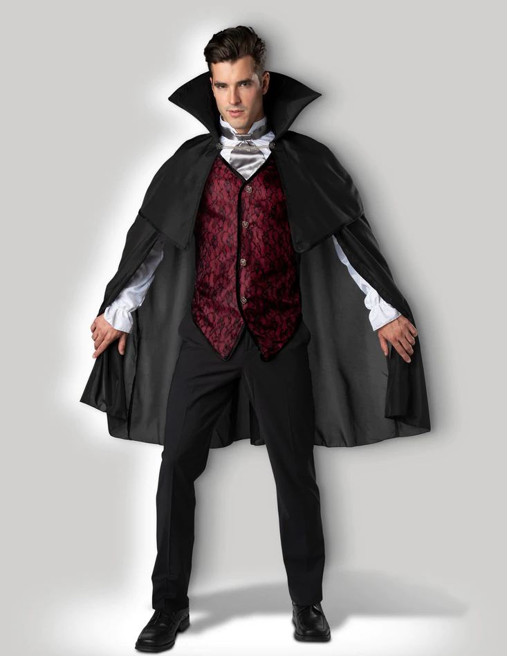 CLASSIC VAMPIRE COSTUME FOR MEN