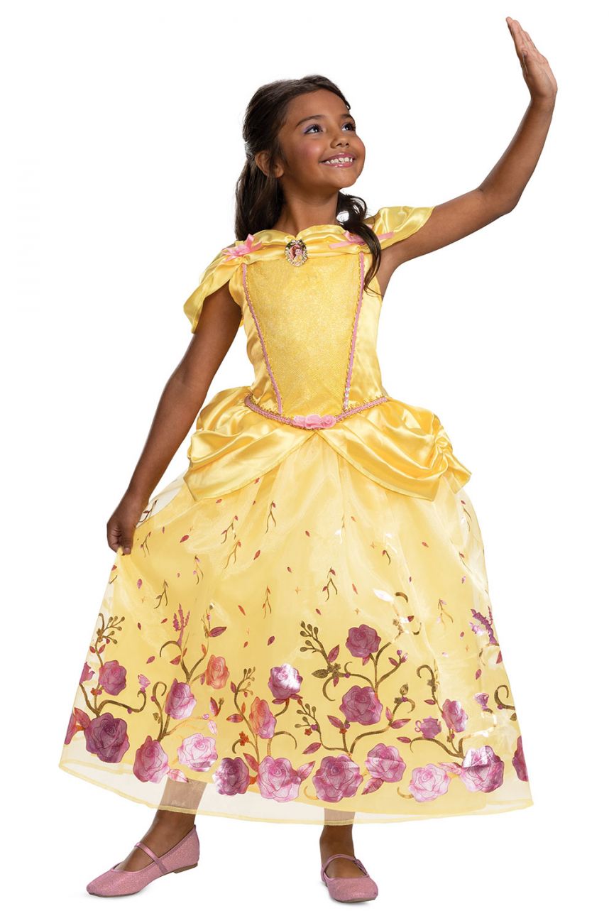 BEAUTY & THE BEAST BEAUTY BELLE COSTUME FOR GIRLS