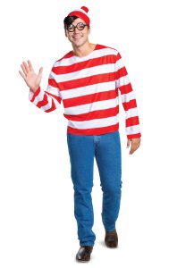 DELUXE WHERE'S WALDO COSTUME FOR MEN