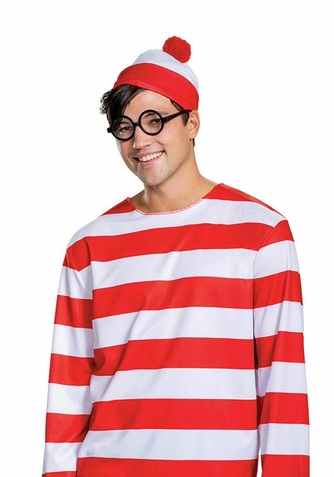 DELUXE WHERE'S WALDO COSTUME KIT FOR MEN