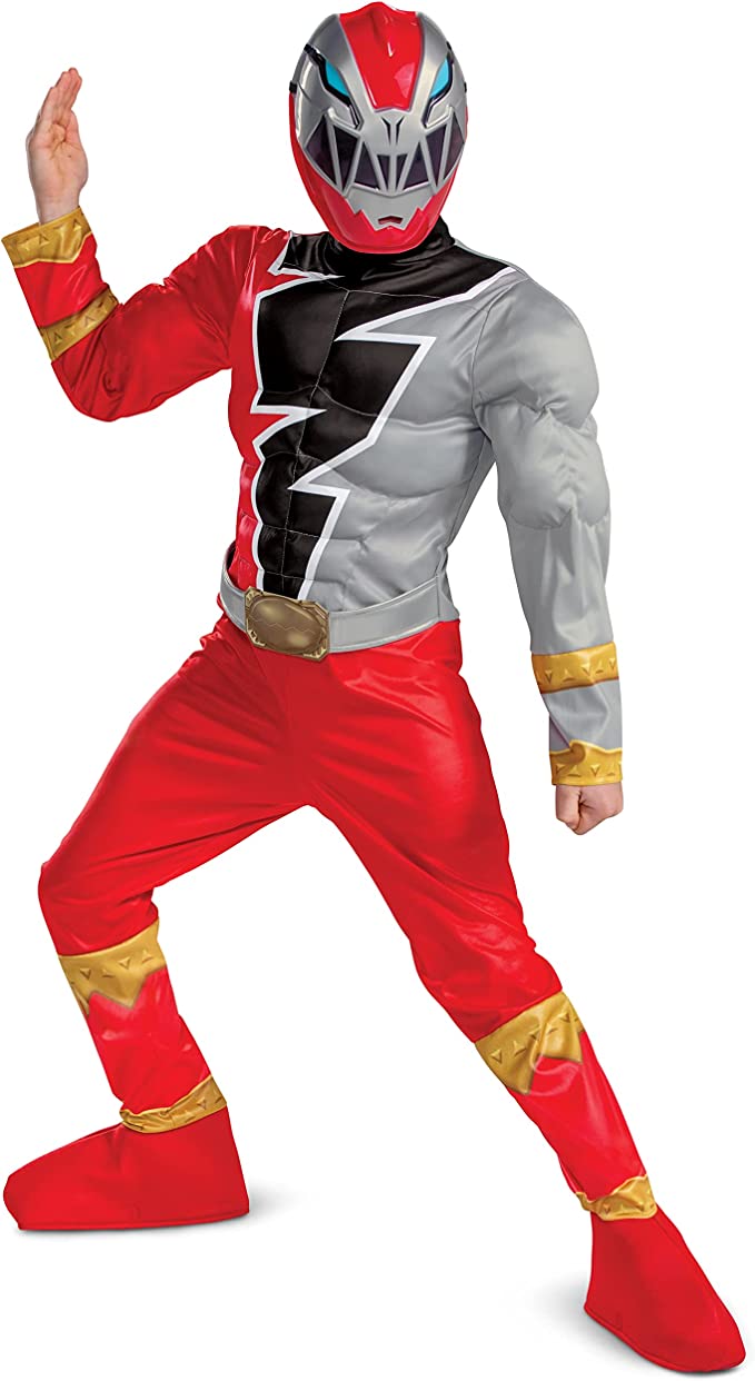 POWER RANGER RED RANGER DINO FURY CHILD COSTUME