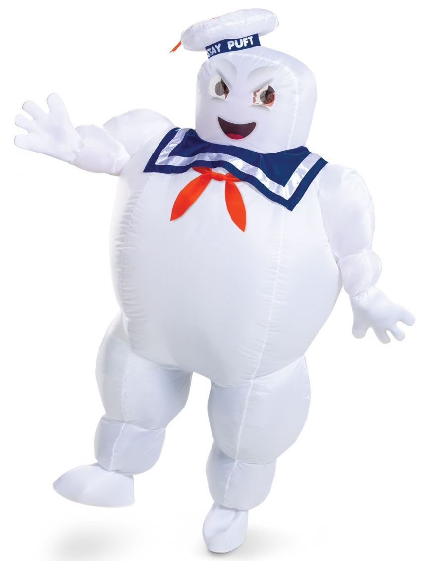 INFLATABLE STAY PUFT MARSHMALLOW MAN COSTUME