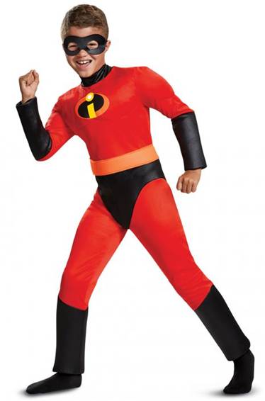 THE INCREDIBLES DASH COSTUME FOR BOYS