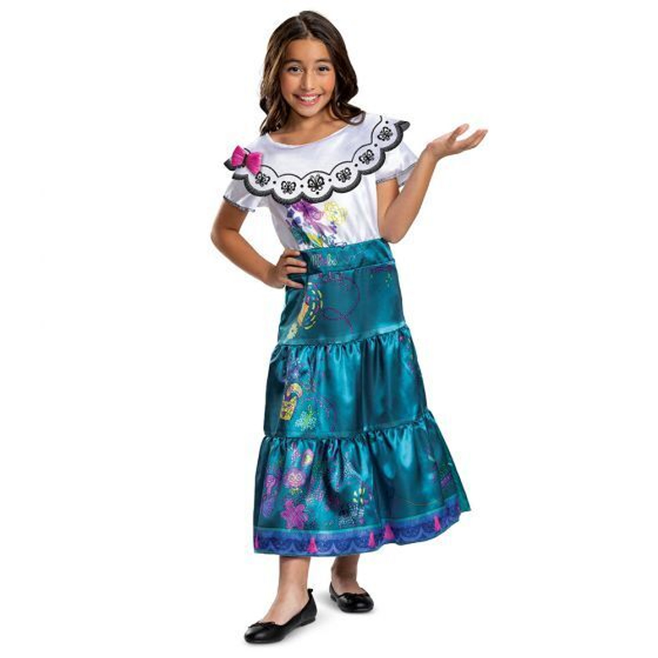 DISNEY ENCANTO'S CLASSIC MIRABEL COSTUME FOR GIRLS