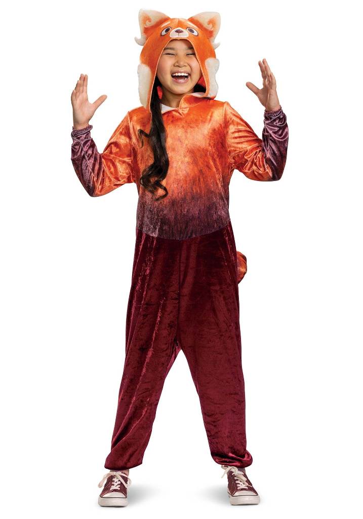TURNING RED MEI PANDA COSTUME FOR GIRLS
