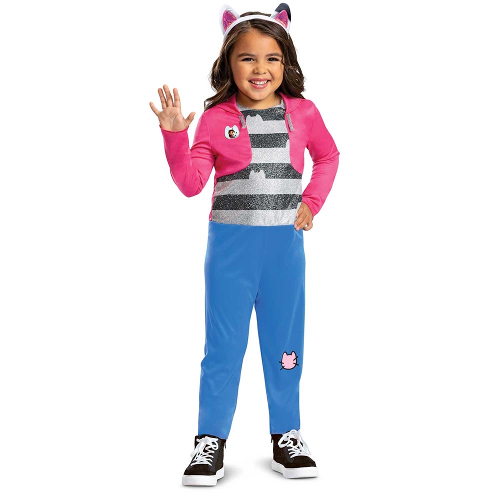 GABBY'S DOLLHOUSE DELUXE GABBY COSTUME FOR GIRLS