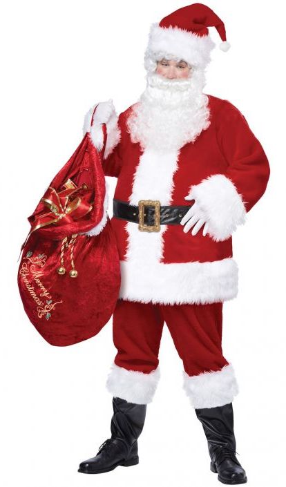 DELUXE SANTA SUIT FOR MEN