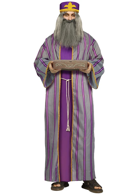 PURPLE WISE MAN MAGI COSTUME FOR MEN