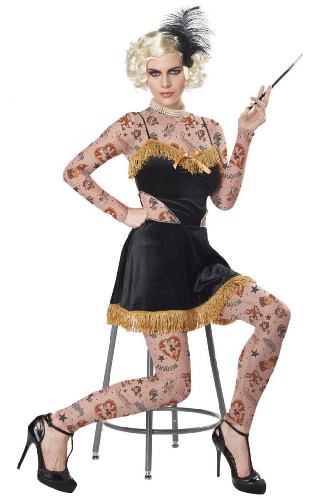 THE AMAZING TATTOOED LADY COSTUME FOR WOMEN