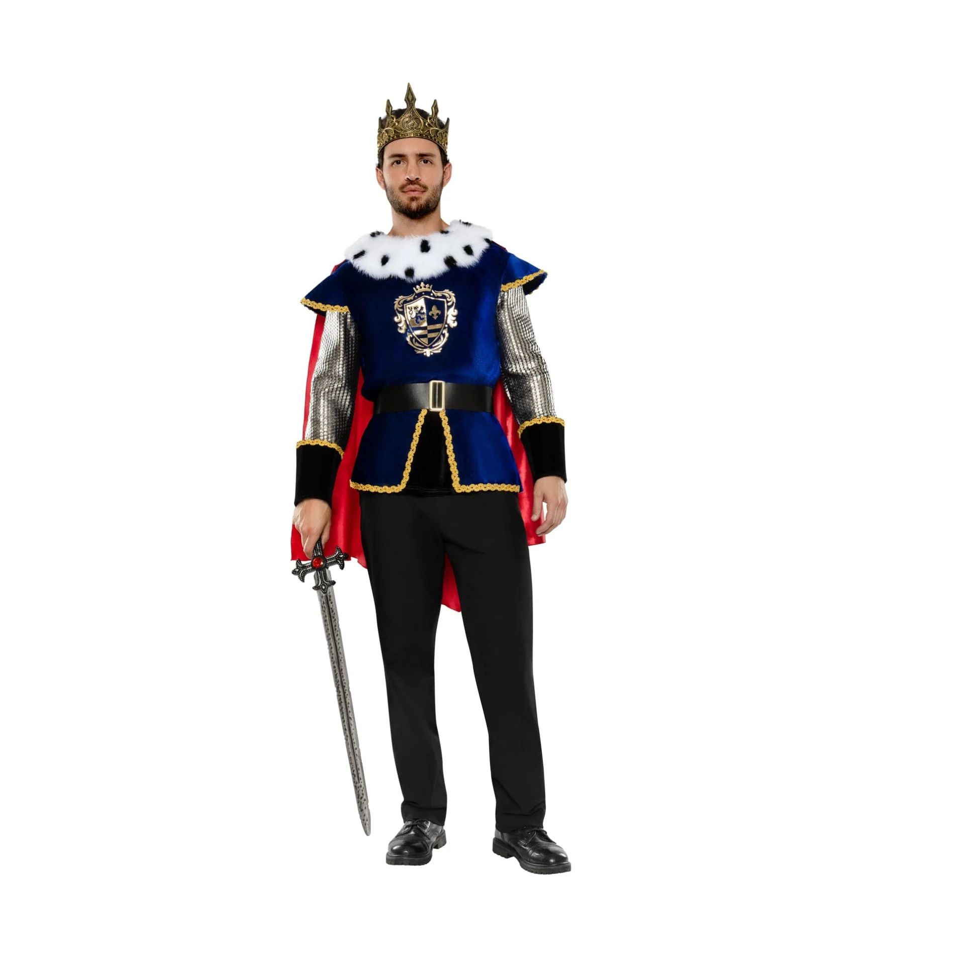 DELUXE REGAL KING COSTUME FOR MEN