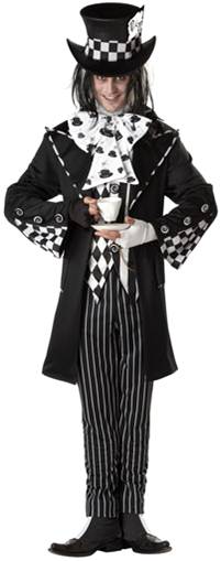 DARK MAD HATTER COSTUME FOR MEN