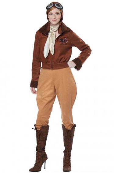 LADY LINDY AMELIA EARHART COSTUME FOR WOMEN