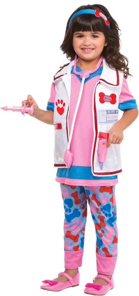 VETERINARIAN GIRL COSTUME FOR TODDLER GIRLS