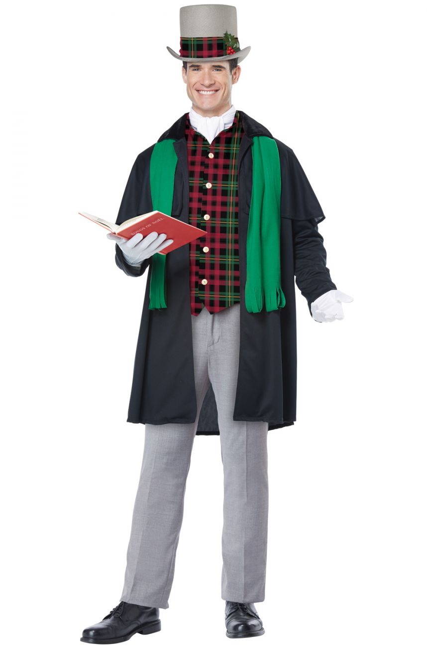 CHRISTMAS HOLIDAY CAROLER COSTUME FOR MEN