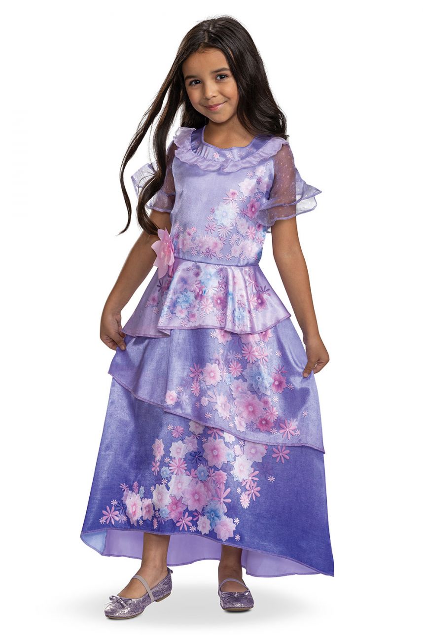 DISNEY ENCANTO'S ISABEL MADRIGAL COSTUME FOR GIRLS