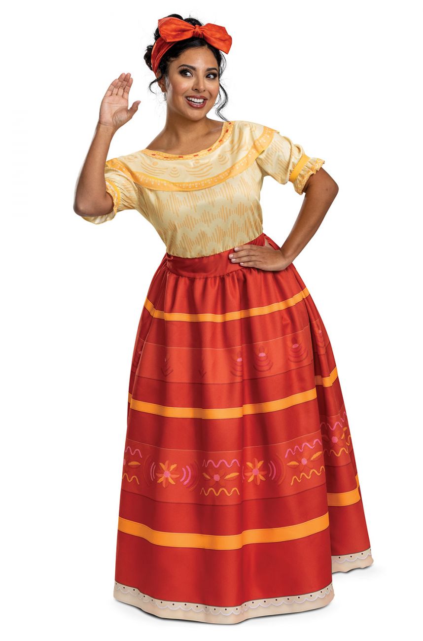 DISNEY ENCANTO'S DELUXE DOLORES COSTUME FOR WOMEN