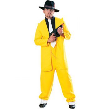 YELLOW ZOOT SUIT / THE MASK COSTUME FOR MEN