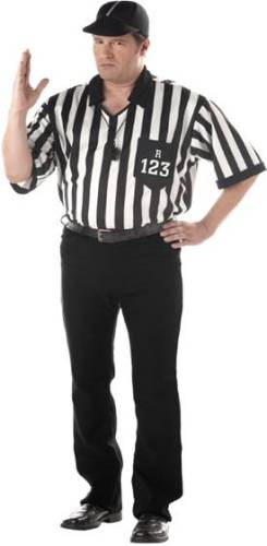 MEN'S REFEREE SHIRT - PLUS SIZE