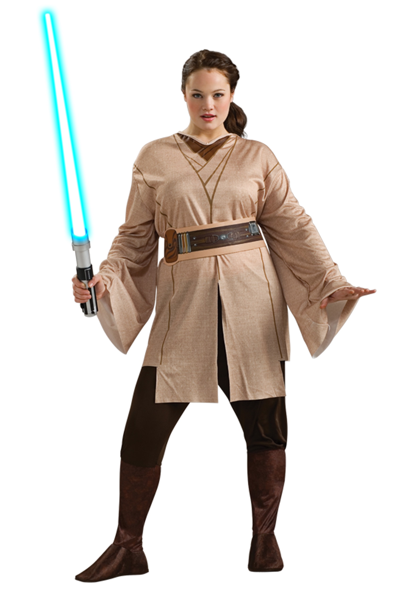 DELUXE JEDI KNIGHT COSTUME FOR PLUS SIZE WOMEN