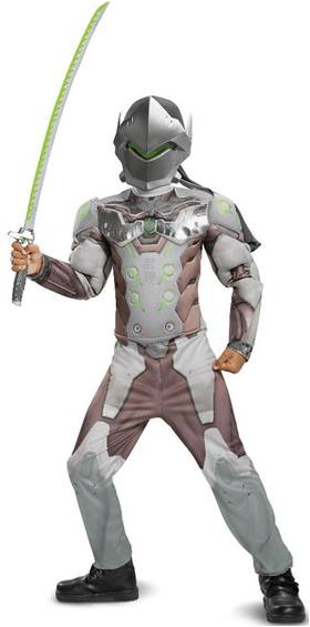 OVERWATCH GENJI COSTUME FOR BOYS