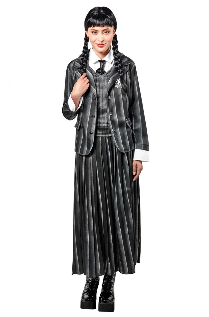 WEDNESDAY NEVERMORE ACADEMY UNIFORM FOR WOMEN