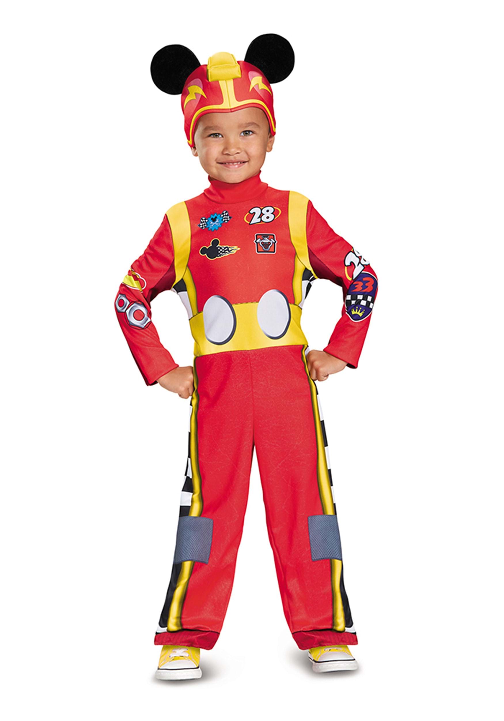 ROADSTER RACERS MICKEY MOUSE COSTUME FOR BOYS