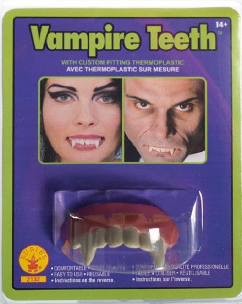 VAMPIRE FANGS SABERS TEETH FOR ADULTS