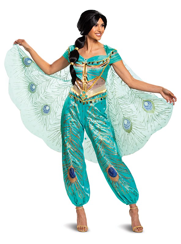 DISNEY'S ALADDIN DELUXE JASMINE COSTUME FOR WOMEN