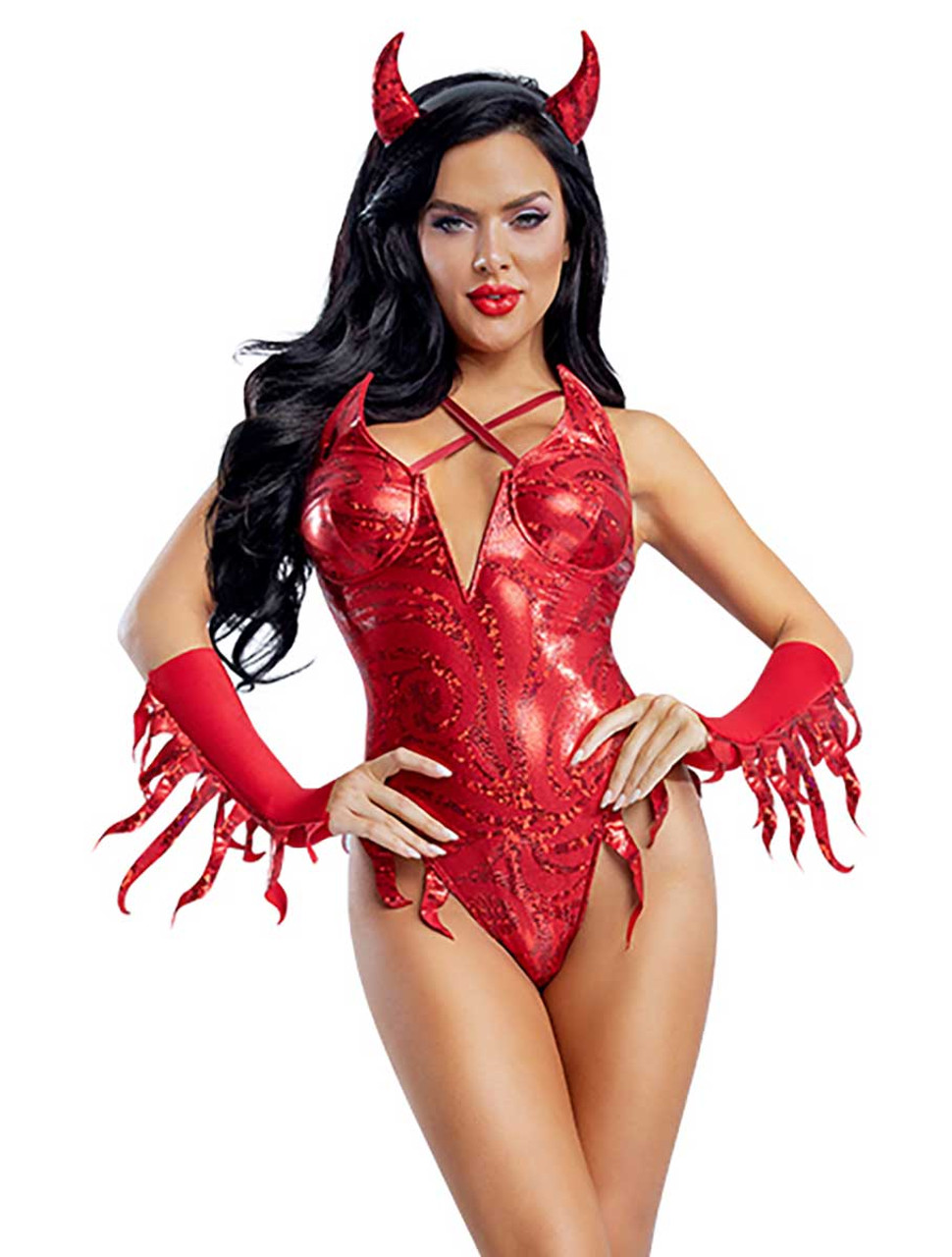 HOT AS HADES SEXY DEVIL COSTUME FOR WOMEN