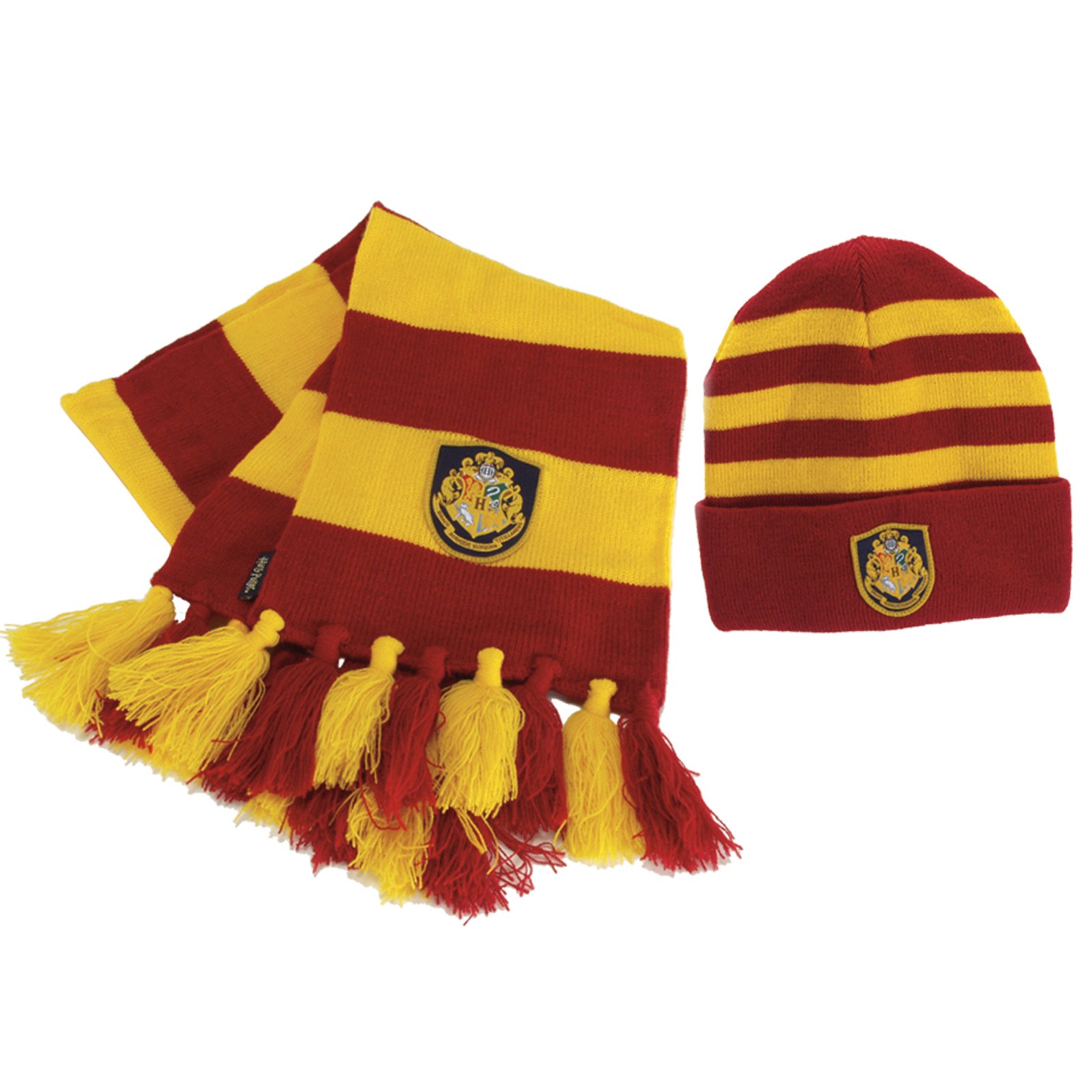 HARRY POTTER HOGWARTS KNIT SCARF AND HAT