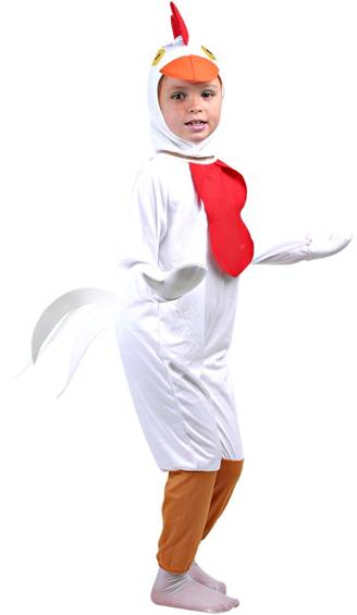 CHICKEN GALLINA COSTUME FOR KIDS