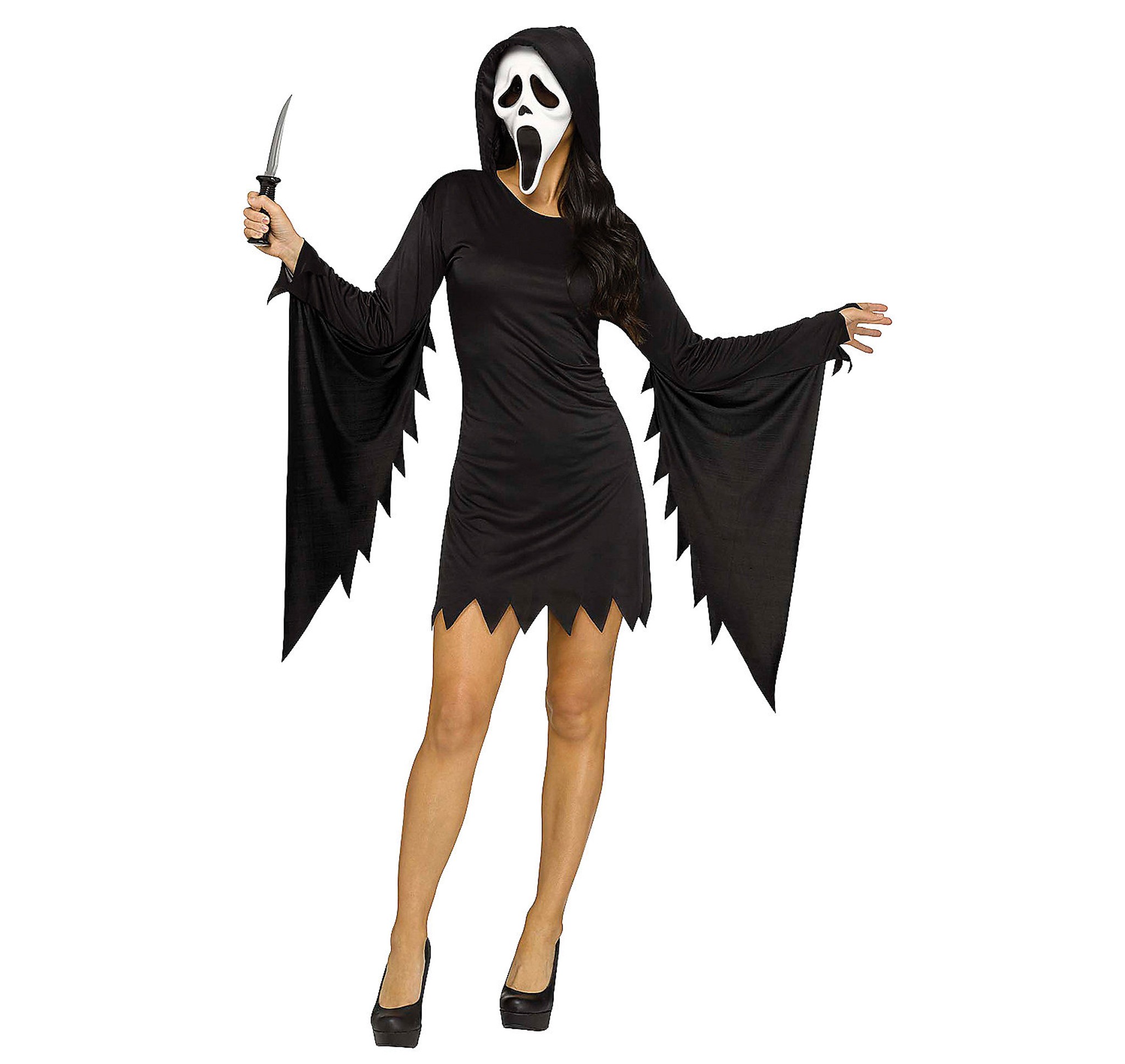 SCREAM'S SEXY GHOST FACE COSTUME FOR WOMEN