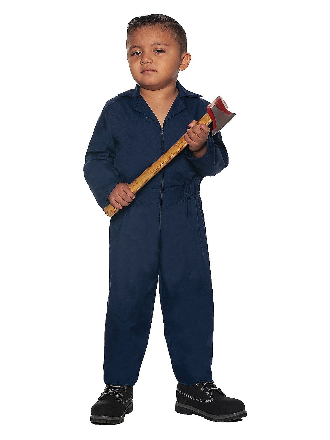 BLUE HORROR JUMPSUIT COSTUME FOR TODDLER BOYS