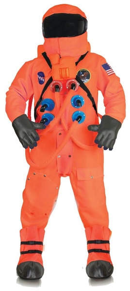 PRESTIGE ORANGE ASTRONAUT COSTUME FOR MEN