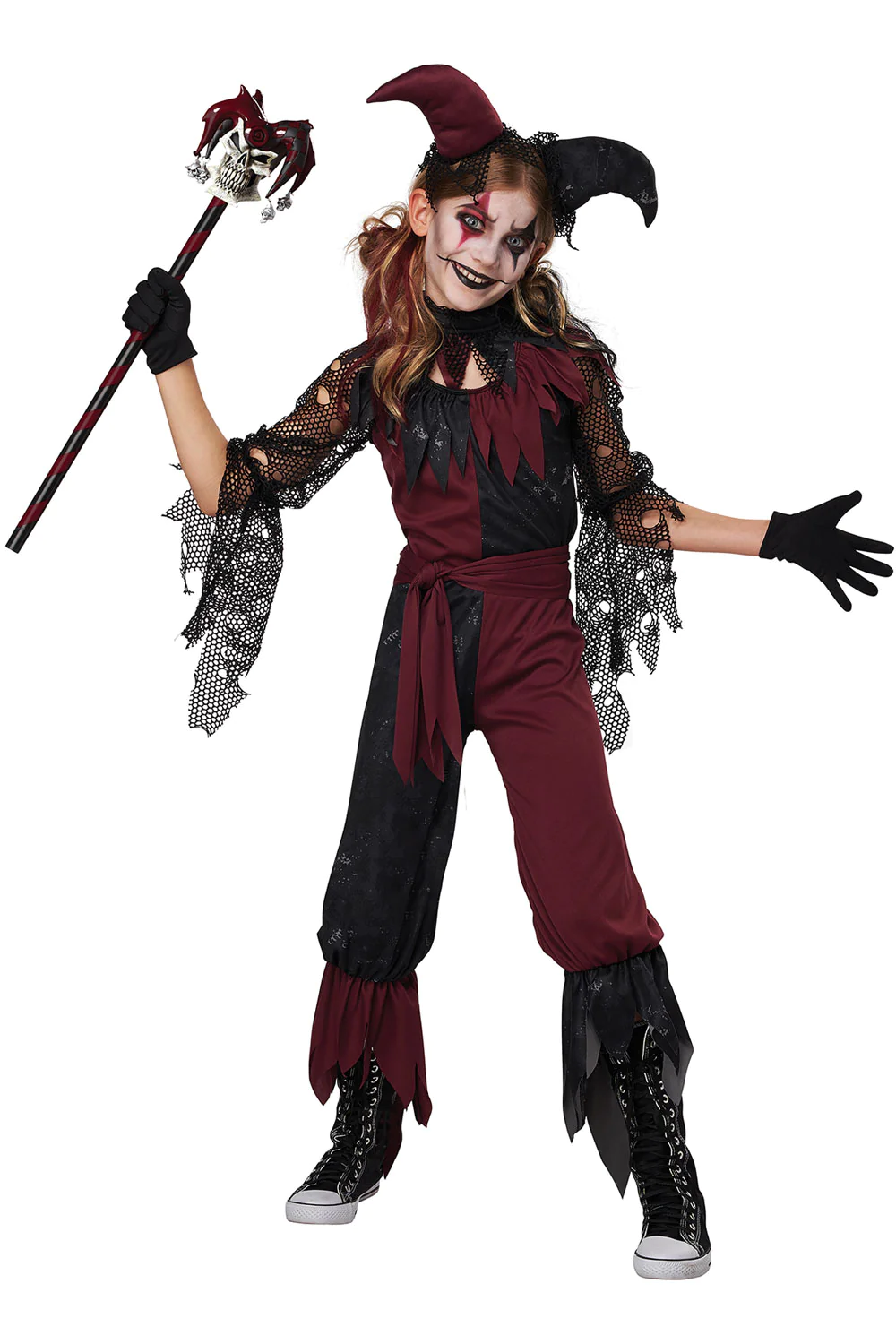 PSYCHO JESTER COSTUME FOR GIRLS