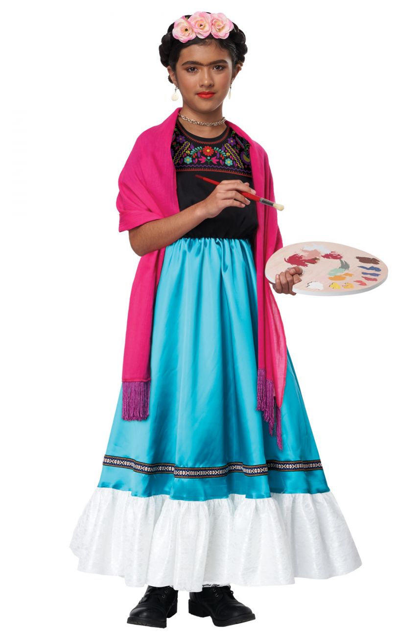 INSPIRED ARTIST FRIDA KAHLO COSTUME FOR GIRLS