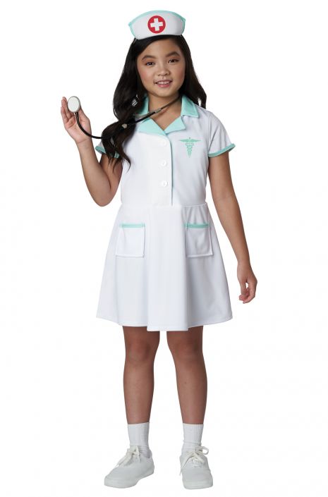 PLAYTIME NURSE COSTUME FOR GIRLS